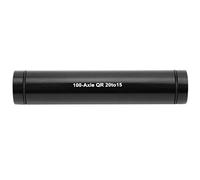 VGEBY Eje del Eje del Tubo de los bujes Delanteros, Adaptador del buje del Eje pasante de la Bicicleta de la aleación de Aluminio de 20 mm a 15 mm(110 Open Gear)