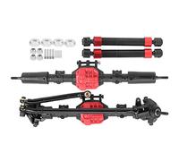 VGEBY Eje Delantero y Trasero RC, Eje de Oruga de Roca de Engranajes 1:10 con 2 Ejes de transmisión Compatible con SCX10 I/SCX10 II 1/10 RC Car Model Car Accessories Eje Capra