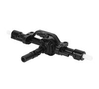 VGEBY Eje Trasero de Coche RC, Piezas de Mejora de Dirección de Plástico, Rendimiento Duradero para Modelo de Camión Militar 1/16