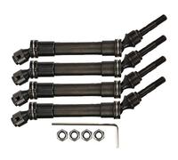 VGEBY Ejes cardan Delanteros y Traseros de Metal universales adecuados para 1/10 TRAXXAS Slash Climbing Car RC Crawler Auto Parts
