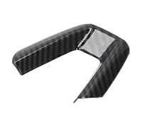 VGEBY Embellecedor para Volante, Material ABS, Fácil Instalación, Elegante Decoración para Coche para 3 Axela CX-4 CX-5 (Fibra de Carbono Negro Brillante)