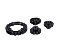 VGEBY Engranaje de Motor RC Juego de Engranajes de Acero Endurecido 50T M1 Spur con Piñón 22T 24T 26T Actualización de Tren Motriz Mecanizado CNC para 1 5 1 7 10 RC Truck Car Crawler Buggy