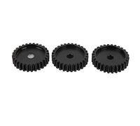 VGEBY Engranaje de Piñón M1.5, Juego de Engranajes de Precisión de Diámetro de Acero de 8 Mm para Automóviles RC 1/5 1/8 /10, con Tuerca de Tornillo de Máquina M5 para un (28T)