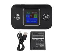 VGEBY Enrutador Inalámbrico WiFi Portátil 4G LTE, Alimentado por USB, Alta Velocidad de 300Mbps, para Compartir hasta 10 Dispositivos para Viajes de Negocios en Europa