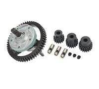 VGEBY Ensamblaje de Engranaje Diferencial RC 52T RC 15T 17T 19T Juego de Engranajes de Piñones para Coche Traxxas Slash 1/10 RC