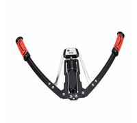 VGEBY Entrenador de Brazos, Equipo de Entrenamiento de Pecho de Potencia Hidráulica con Acero Al Carbono Engrosado y Resistencia Ajustable de 10 a 200 Kg, Entrenador de Antebrazo Plegable para (#1)
