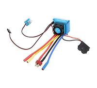 VGEBY ESC sin Escobillas, Resistente Al Agua y Al Polvo, con Configuración de un, Tarjeta de Programa Digital para Coche RC 1/10 (（60A）)