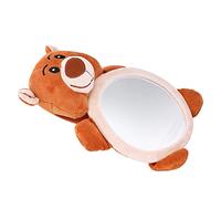 VGEBY Espejo de Coche para Asiento con Oso de Dibujos Animados, Juguete Educativo para Bebé Recién Nacido con Diseño Acrílico Irrompible