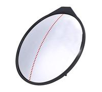 VGEBY Espejo de práctica de Golf, 360 Grados Grado de Golf Espejo de Gran Angular Ayuda de Entrenamiento de Golf de Acero Inoxidable Columpio Completo Poniendo Espejo Convexo Deportes De Ocio Golf