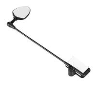 VGEBY Espejo para Casco de Bicicleta, Accesorio de Bicicleta Retrovisor Ajustable ABS con Rotación de 360 grados, Reflejo Claro de 9,4 Pulgadas para Ciclistas Adultos que Viajan en Carretera