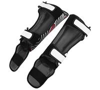 VGEBY Espinilleras, Kickboxing Muay Thai Sanda Protección para Adultos, con Diseño Engrosado y Forro Interior Suave, Materiales de para Luchar Deportes de Boxeo (L)