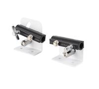 VGEBY Estante para Correa de Tambor, Paquete de 2, Estante de Montaje de Correa de Tambor de Metal con ángulo Ajustable y Tornillos, Adaptador de de, Hardware de Repuesto para Uso en Banda de
