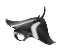 VGEBY Estatuilla de Animales Marinos, Simulación en Miniatura Manta Rays Estatuilla de Pescado Modelo Animal Decoración del Hogar Juguete Educativo para Niños Figuras de Acción y Figuras de Juguete