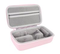 VGEBY Estuche de Transporte para Pocket 3, Bolsa Protectora de Almacenamiento con Carcasa Rígida Anticaída y Forro Suave, para Accesorios de Cámara, Incluido, Batería, Trípode y (Rosada)