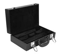 VGEBY Estuche para Clarinete, Impermeable, a Prueba de Golpes, Caja de Piel Sintética para Accesorios para Clarinete IN-125, Negro
