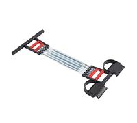 VGEBY Expansor de Pecho Multifunción, 5 Resortes con Fuerza de 65 KG, Pedal Extraíble y Asas para Ejercicio de Brazos, Pecho y Abdomen, Equipo de Ejercicios para Gimnasio en Casa