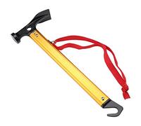 VGEBY Extractor de Clavijas para Tienda de campaña al Aire Herramienta de Camping multifunción (Color: Amarillo), Tienda de campaña y Accesorios para Tienda de campaña