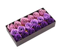 VGEBY Flores de No Tóxicas de Rosa Duradera para una Decoración Elegante, Amigos y Familiares - 18 Cajas de de Set Rosa