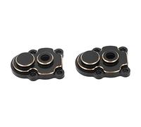 VGEBY FMS FCX24 Cubierta del Eje Trasero Delantero de Latón, Accesorio de Actualización Resistente Al Desgaste a Prueba de óxido para Coche Trepador RC 1/24, con Revestimiento Duro