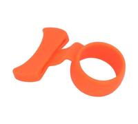 VGEBY Funda para Dedo de Púa, Soporte Antideslizante de Silicona Suave para Fácil Desplumado, Se Adapta a Púas de Lágrima, para Entrenamiento de Guitarra (Talla S para mujer)