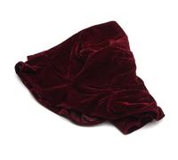 VGEBY Funda para Taburete de Piano Pleuche con Decoración de macramé para una Conservación Completa - Resistente a Las Manchas - 55 X 35 Cm Café (1 Funda) (Rojo)