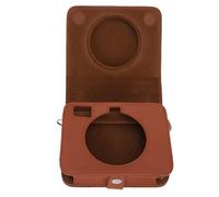 VGEBY Funda Protectora Cámara C300R, Bolsa Cuero PU Premium para Cámara Instantánea con Cubierta Frontal Desmontable, Protección Resistente, Accesorio para Fotógrafos Viaje (Brown)