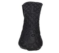 VGEBY Fundas para Cabezas de Madera de de Cuero PU, Protector Impermeable para Cabeza de Palo de Putter con Patrón de Calavera con Felpa Espesa, para Protección de Cabeza de Palo de (Estilo 1)