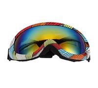VGEBY Gafas para Perros, Protección UV, Resistentes Al Viento, Impermeables, Gafas de Sol para Mascotas con Correa Ajustable, Diseño de Ventilación de Aire, para Perros Pequeños y (Marco de Rayas)