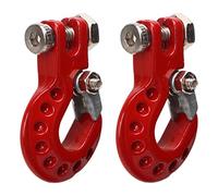 VGEBY Gancho de Remolque RC Gancho de Metal de Aleación de Aluminio 2 Piezas Montaje Estable Mano de Obra Fina para 1 10 Coches de Escalada RC para SCX10 D90 D110 TF2 Uso de Choque Delantero o