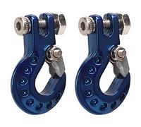 VGEBY Gancho de Remolque RC Gancho de Metal de Aleación de Aluminio 2 Piezas Montaje Estable Mano de Obra Fina para 1 10 Coches de Escalada RC para SCX10 D90 D110 TF2 Uso de Choque Delantero o