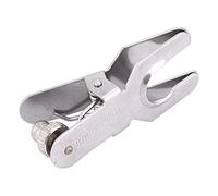 VGEBY Herramienta de laboratorio de acero inoxidable liso, abrazadera de laboratorio resistente a la corrosión para clínica 28# (18#)