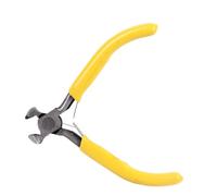 VGEBY Herramienta de Reparación de Trastes de Guitarra Eléctrica, Alicates de Cabeza de Acero de 5 Pulgadas para Mantenimiento de Bajos de Guitarra (Pinza de traste)