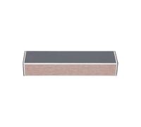 VGEBY Herramientas de Guitarra Herramienta de Nivelación de Trastes de Aleación de Aluminio con Papel de Lija de 4 Granos, Pulidor de Trastes para Bajos Acústicos Eléctricos, Reparación de Guitarra