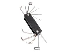 VGEBY Herramientas de Guitarra, Llave Multifuncional de Aleación de Aluminio para Mantenimiento, Herramienta Compacta 12 en 1 para Bajistas y Pedales de Efectos