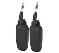 VGEBY Inalámbrico de Guitarra, Receptor Transmisor de Audio Digital, de Sonido de 2,4 GHz, Ideal para Violines Eléctricos e Intérpretes Bajos