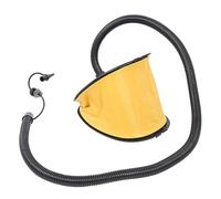 VGEBY Inflador de Aire con Bomba de Pie, de Alto Volumen con Múltiples Boquillas para Botes Inflables, Colchonetas, Flotadores y Esterillas de natación. Plegable, Ligero y Portátil para (Bomba de