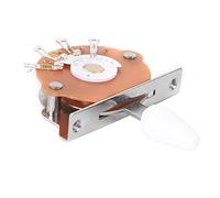 VGEBY Interruptor de Guitarra Eléctrica de Plástico y Metal de 5 Vías con Tornillos Accesorios para Instrumentos Musicales para Amantes de la Guitarra Eléctrica (WHITE)