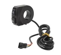 VGEBY Interruptor de Luz de Bicicleta Eléctrica, DK21 1S Interruptor de Luz de Bocina de Bicicleta Eléctrica IPX4 Lámpara de Bicicleta Eléctrica Impermeable e Interruptor de Bocina