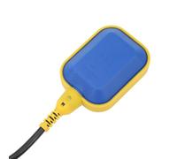 VGEBY Interruptor Flotante, Sensor de Nivel de Agua de Polipropileno, Interruptor Flotante Automático para Control de Bombas, Cable de 10 Metros, Ideal para Piscinas y Tanques