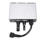 VGEBY Inversor Solar, Inversor de Conexión a Red de Aleación de Aluminio de 105 W, Entrada de 12 V 24 V para de Energía Doméstico, Energía Confiable para Uso Residencial