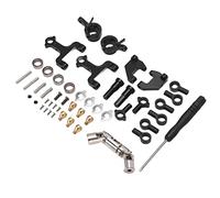 VGEBY Juego de Brazo Oscilante RC, Piezas de Actualización de Plástico de Aleación de Aluminio Livianas y Compactas para Automóvil de Control Remoto Serie WPL D12 D42 D, con