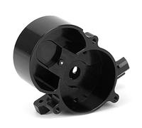 VGEBY Juego de Carcasa de Caja de Transmisión de Aleación de Aluminio, Cubierta de Caja de Cambios Mecanizada CNC con Color Anodizado Duro para Coche GEN8 1/10 RC (Black)