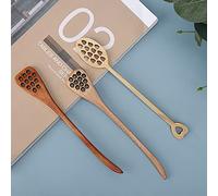 VGEBY Juego de Cucharas para Agitar café, Varilla Mezcladora Duradera para Uso Doméstico, Largo Ecológico para Cafetería
