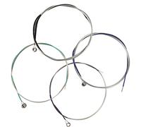 VGEBY Juego de Cuerdas de Viola Entorchadas en Alpaca para Tonos Claros y Cálidos y Bellos Sonidos, 4 piezas. Núcleo de Acero Niquelado con Extremos esféricos.