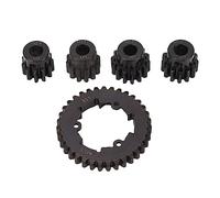 VGEBY Juego de Engranajes de Coche RC, Engranaje Recto de Acero y Piñón de Motor 35T 11T 12T 13T 14T con Protección contra el óxido, para 1/5 X Maxx 6S 8S RC Car