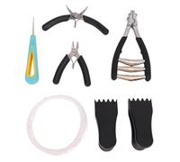 VGEBY Juego de Herramientas para Encordar Raquetas, Herramientas Profesionales de Reparación de Raquetas de Tenis de Bádminton con Bolsa de Almacenamiento para Reemplazo y