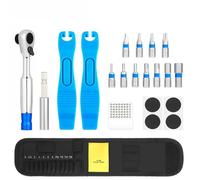 VGEBY Juego de Llaves de Trinquete para Bicicleta, Trinquete de 72 Dientes, ángulo de de 5 Grados, Kit de Herramientas Compacto para Ahorrar Espacio con Accesorio Magnetizado (Portátil)