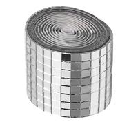 VGEBY Juego de Mosaico de Espejo, Autoadhesivo, 1600 Piezas (SILVER)