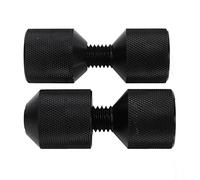 VGEBY Juego de Pasadores de Dos Orificios de 2 Piezas, Juego de Pasadores de Alineación de Brida Roscada de Aluminio de 1-1/8 Pulgadas para Bridas ASME 150LB de 1/2 a 14 Pulgadas