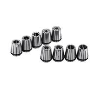 VGEBY Juego de Pinzas de Resorte ER32 de 9 Piezas, Pinzas de Acero de Resorte de Alta Precisión de 2-20 Mm para Máquina de Grabado CNC y Herramienta de Torno de Fresado